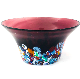BURGUNDY BOWL-969